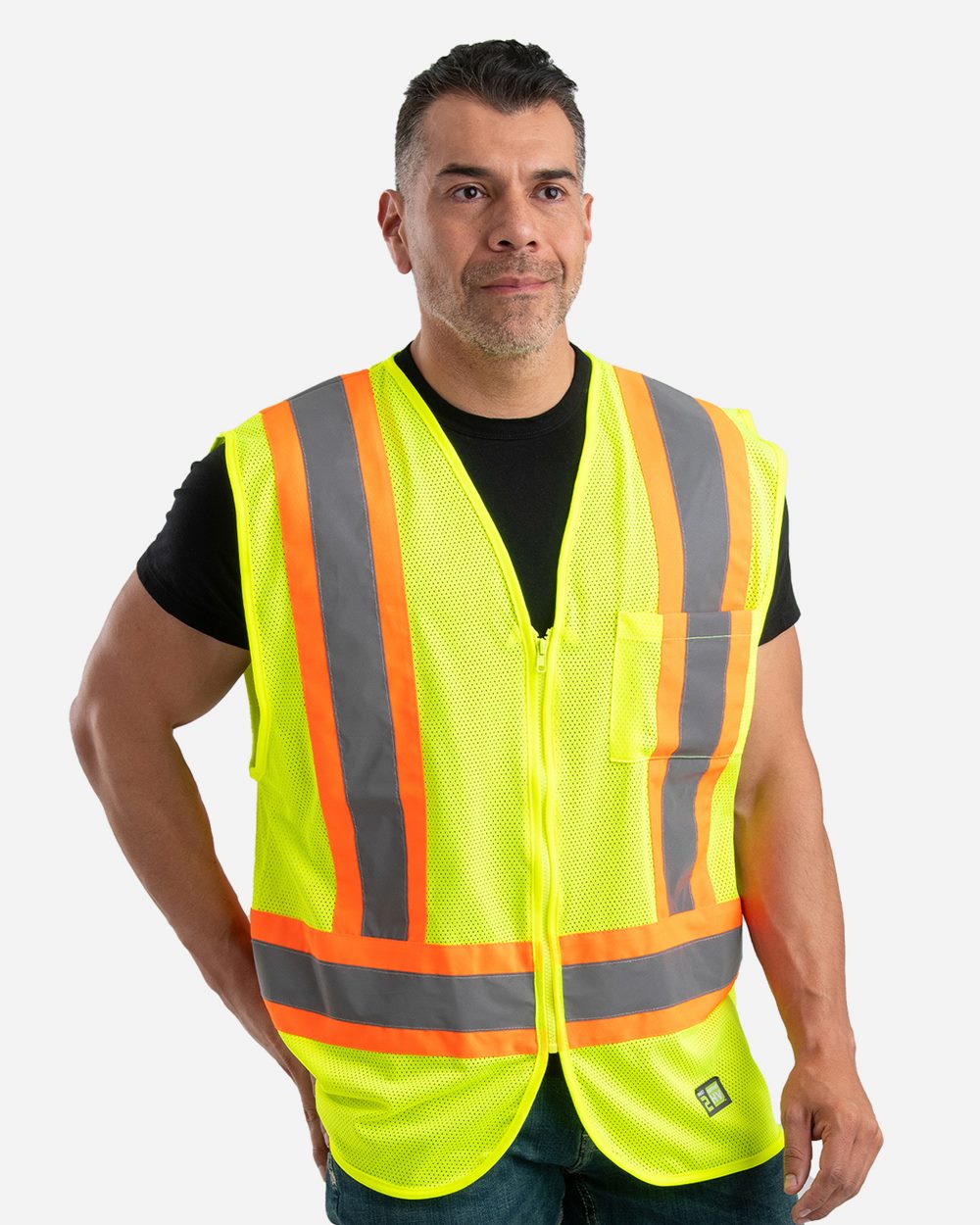 Men's Hi-Vis Class 2 Multi-Color Vest - HVV046