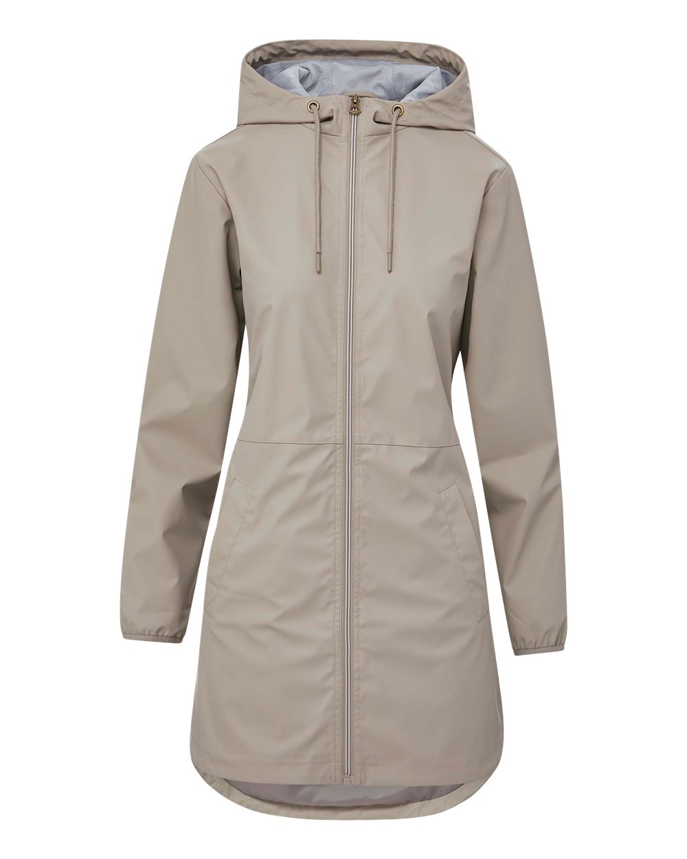 Women's Vintage Hooded Rain Jacket - W193910