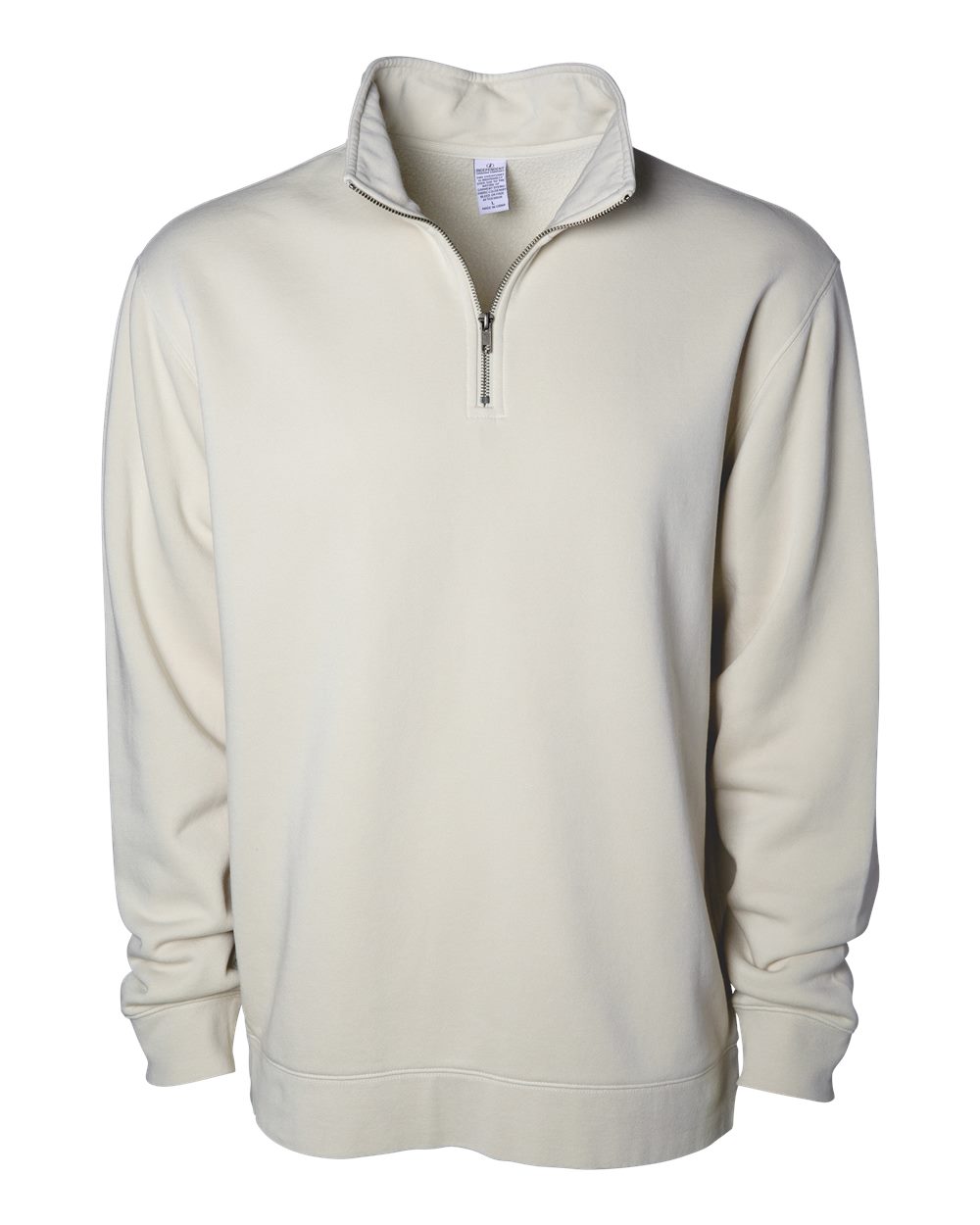 Unisex Pigment-Dyed Quarter-Zip Pullover - PRM4600QZ