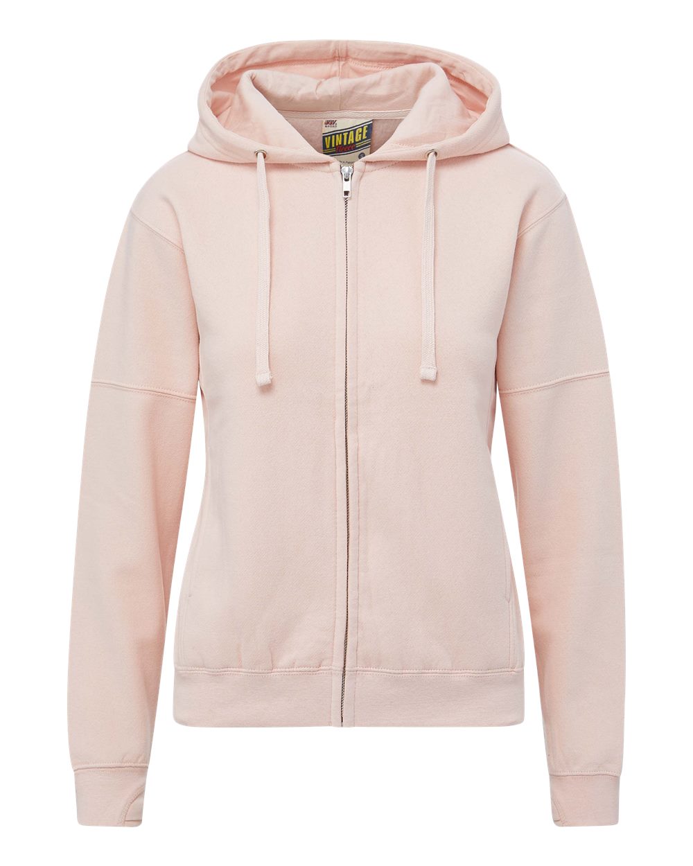 Women's Vintage Fleece Hooded Full-Zip Sweatshirt - W25165