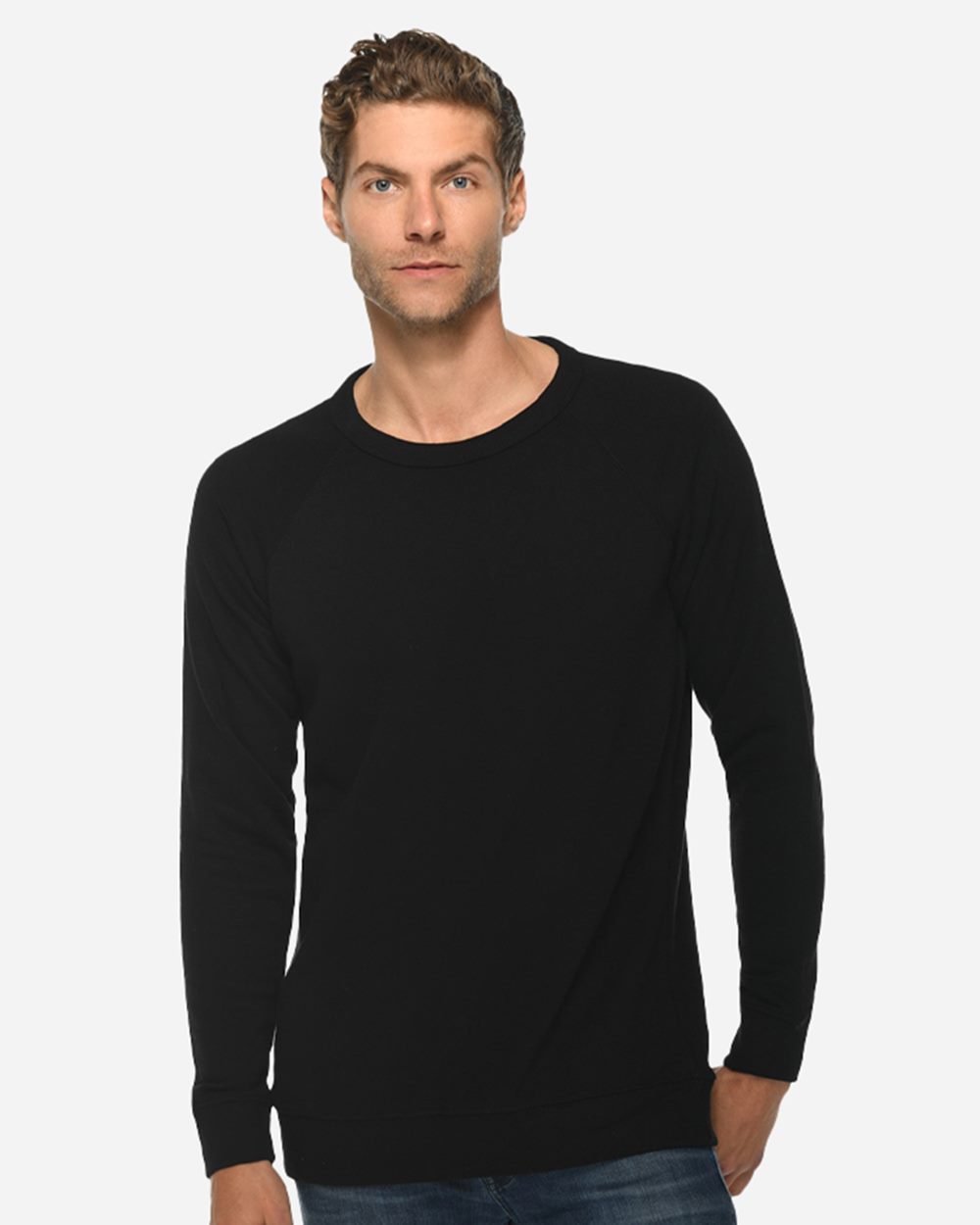 Unisex French Terry Crewneck Sweatshirt - LS13004