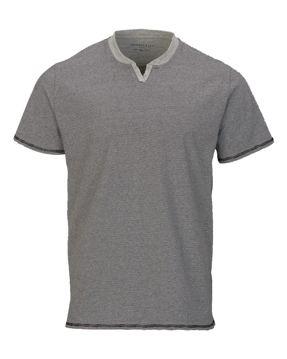 Men's Striped V-Notch T-Shirt - BM2401