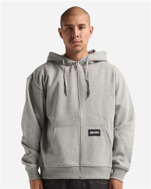 Unisex Essential Super Heavyweight Full-Zip Hooded Sweatshirt - SHEHZ