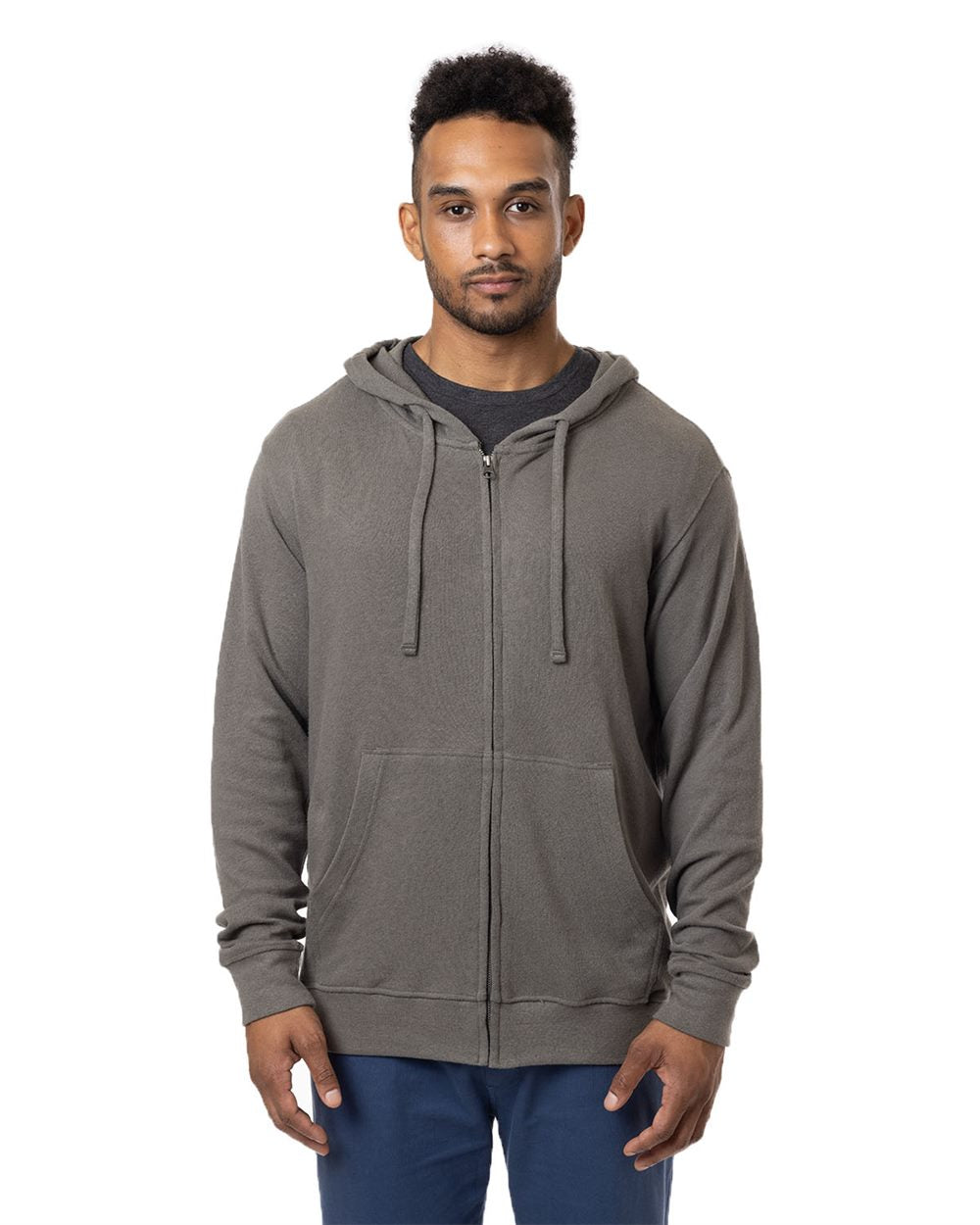 Unisex Hemp Hero Full-Zip Hooded Sweatshirt - EC5980