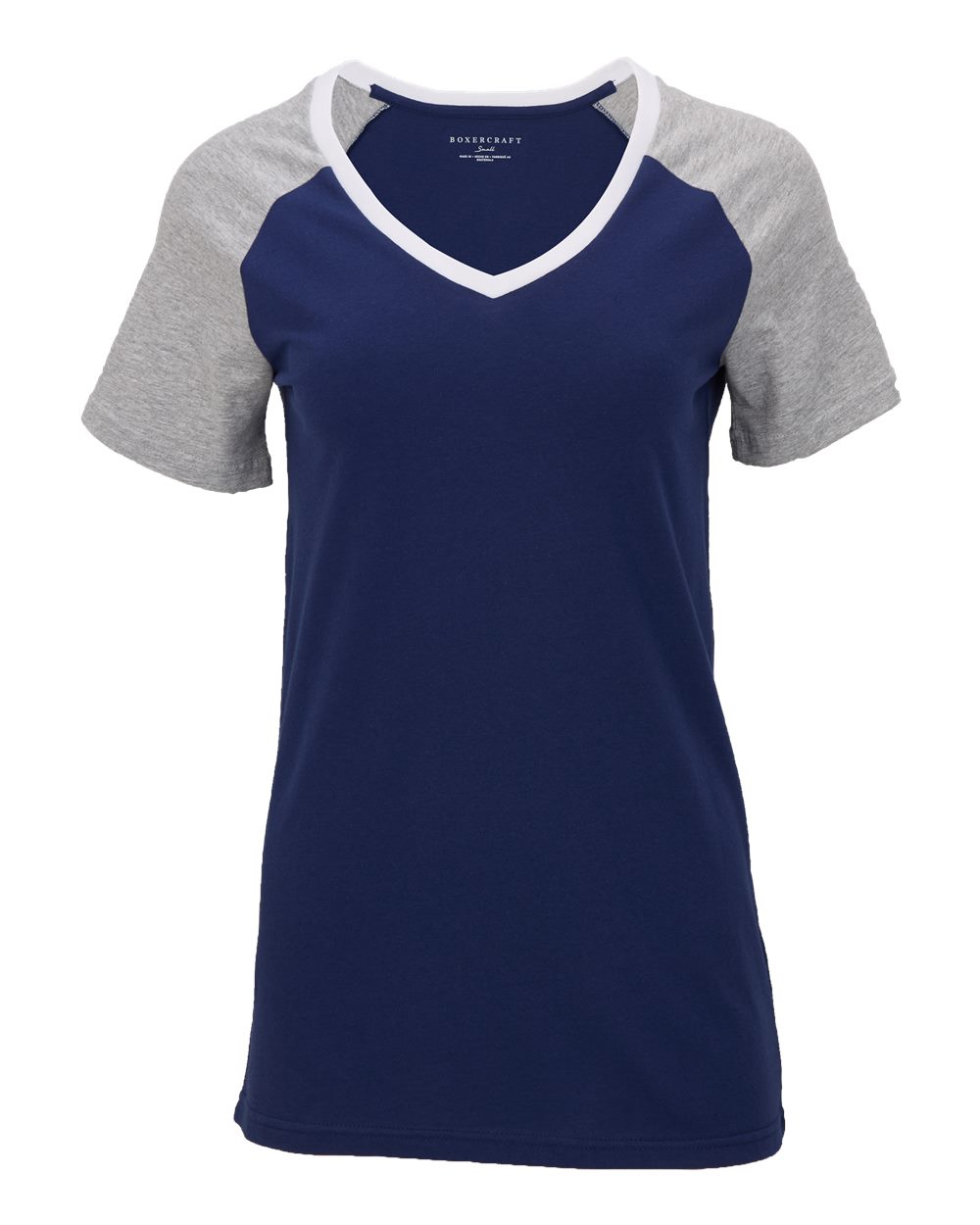 Women's Colorblocked V-Neck T-Shirt - BW2204
