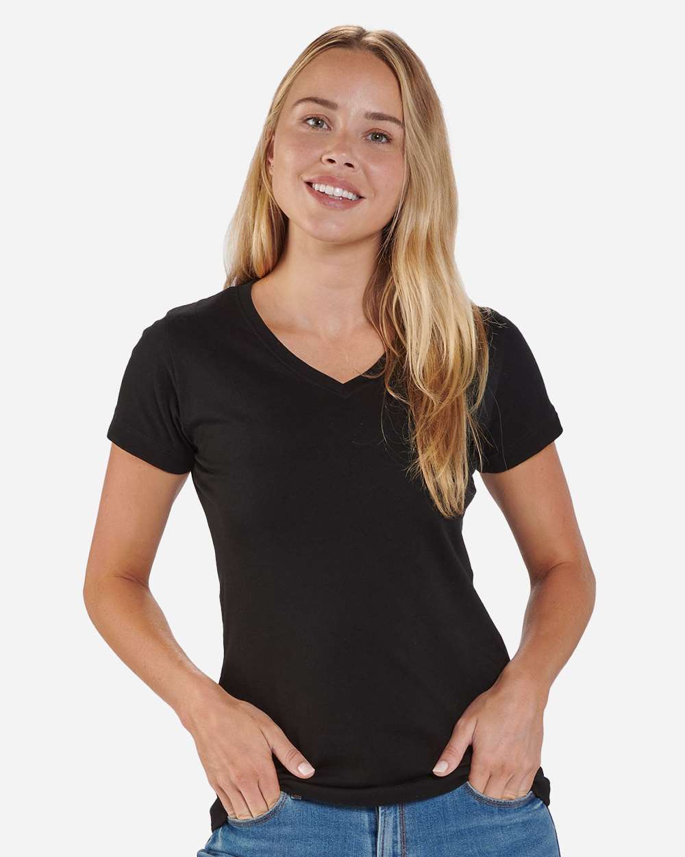Women's V-Neck T-Shirt - BW2201