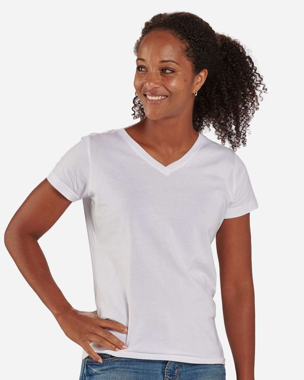 Women's V-Neck T-Shirt - BW2201