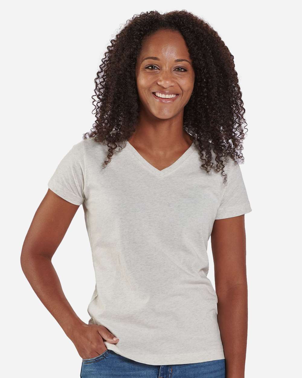 Women's V-Neck T-Shirt - BW2201