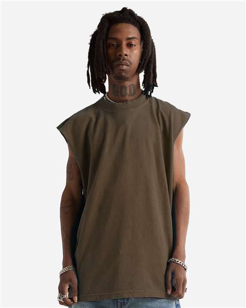 Unisex Garment-Dyed Muscle Tee - SHGMT