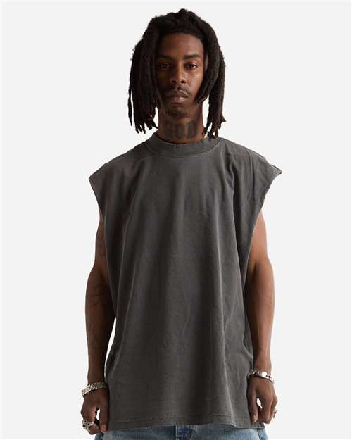 Unisex Garment-Dyed Muscle Tee - SHGMT