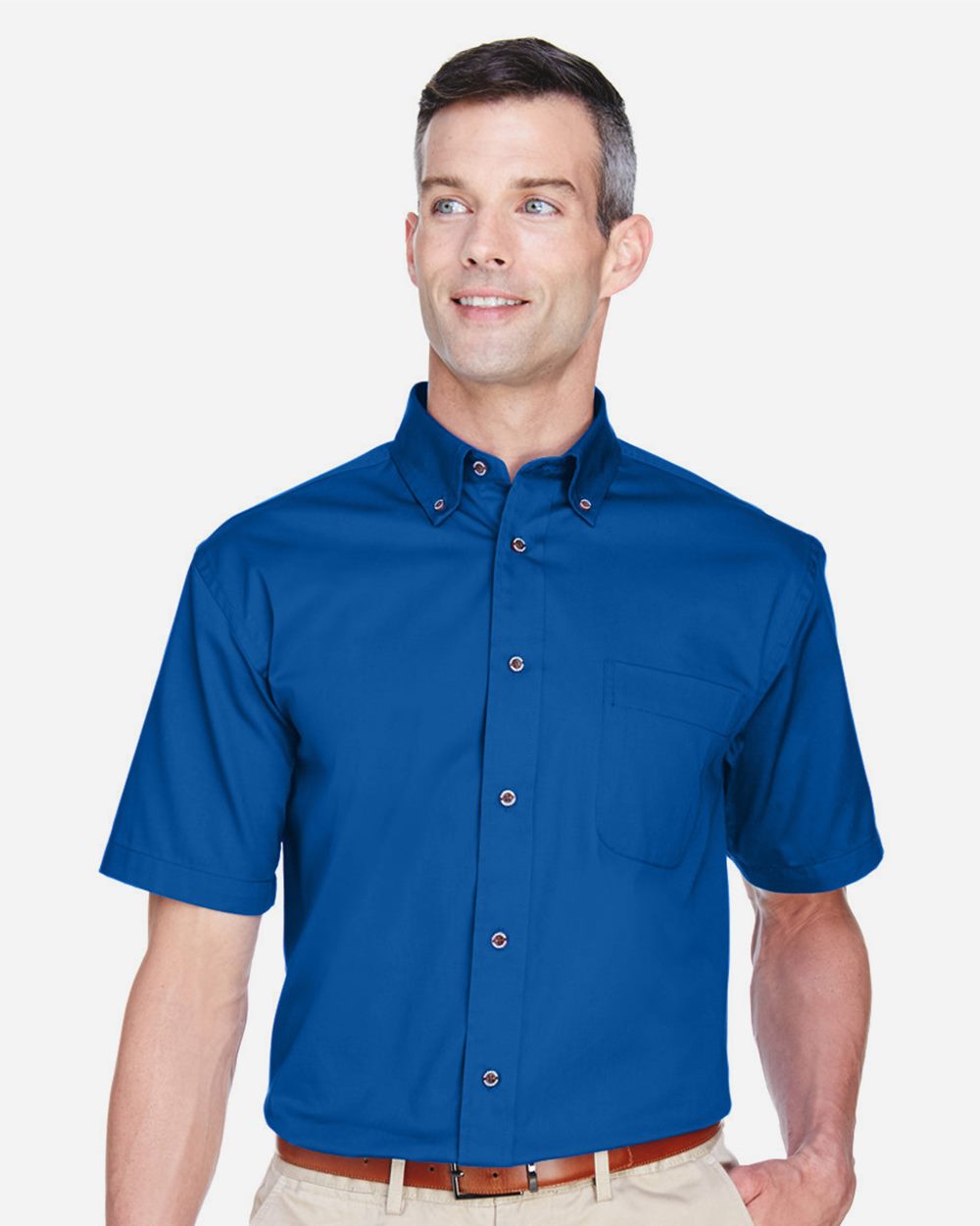 Men's Easy Blend™ Twill Dress Shirt with Stain-Release - M500S