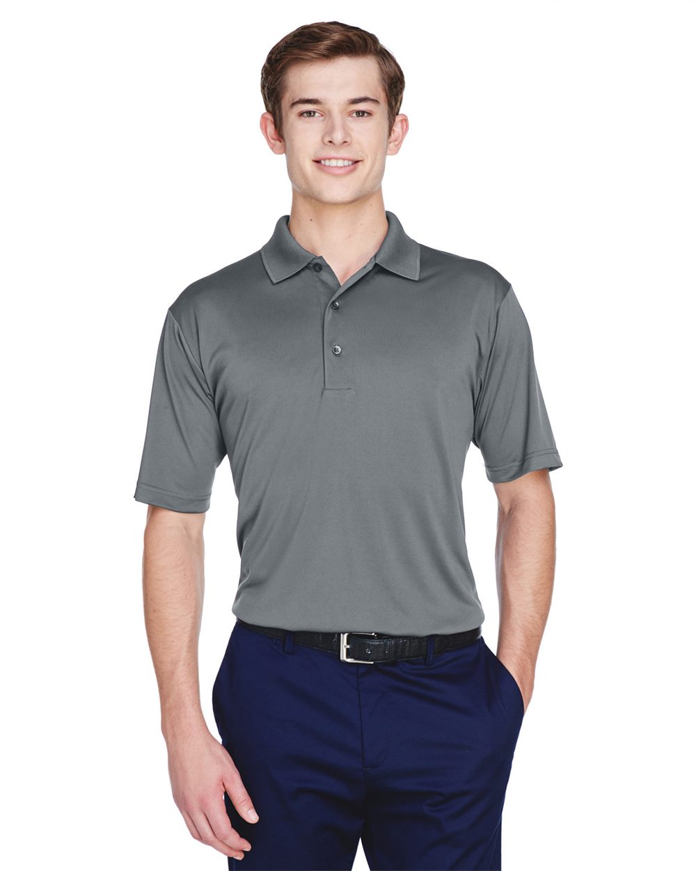Men's Cool & Dry 8-Star Elite Performance Interlock Polo - 8610