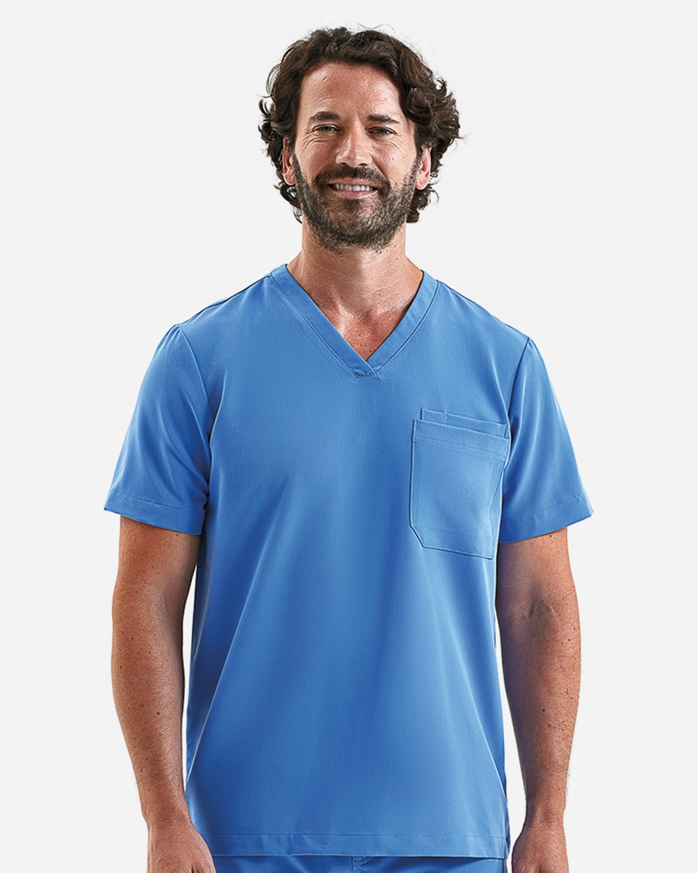 Men's Limitless V-Neck Stretch Scrub Top - NN200