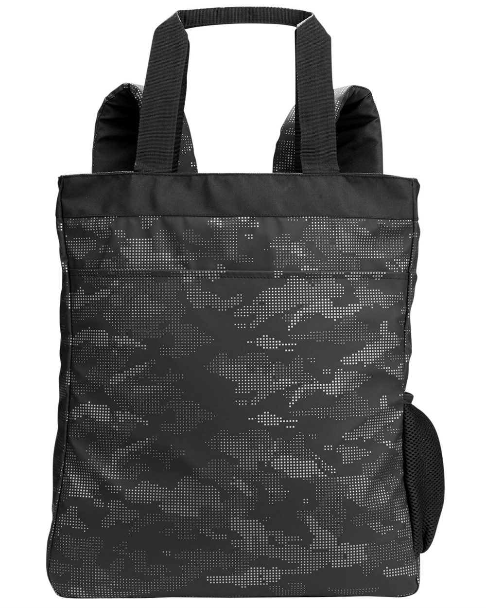 Unisex Reflective Convertible Laptop Backpack Tote Bag - NE901