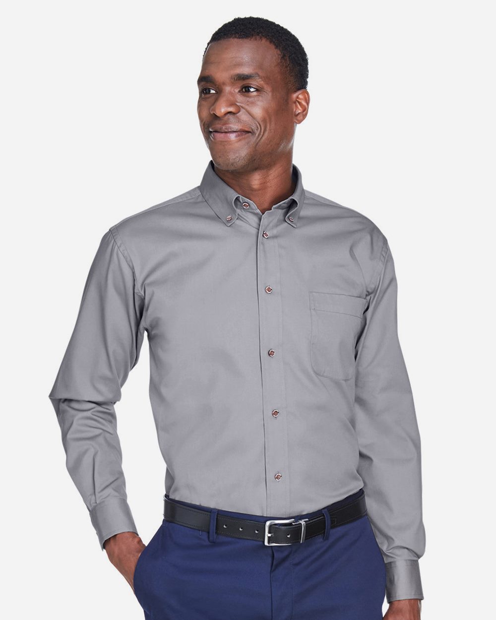 Men's Tall Easy Blend™ Twill Dress Shirt - M500T
