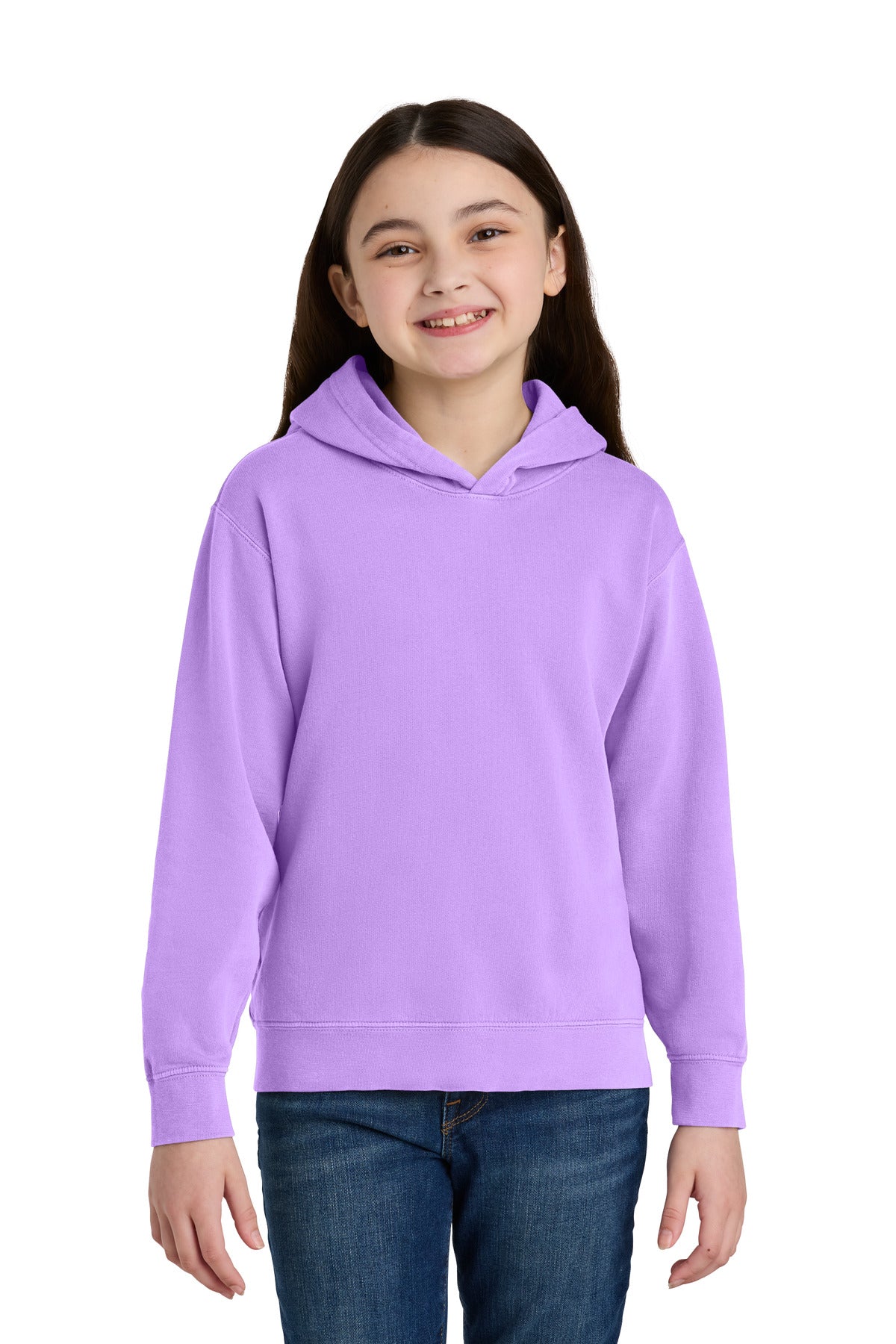 SanMar 1467Y_neonviolet_model_front.jpg