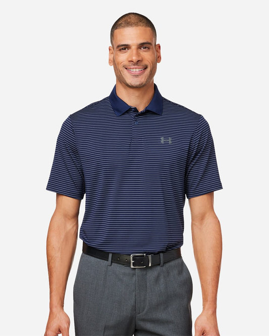 Men's 3.0 Striped Perf Polo - 1377376