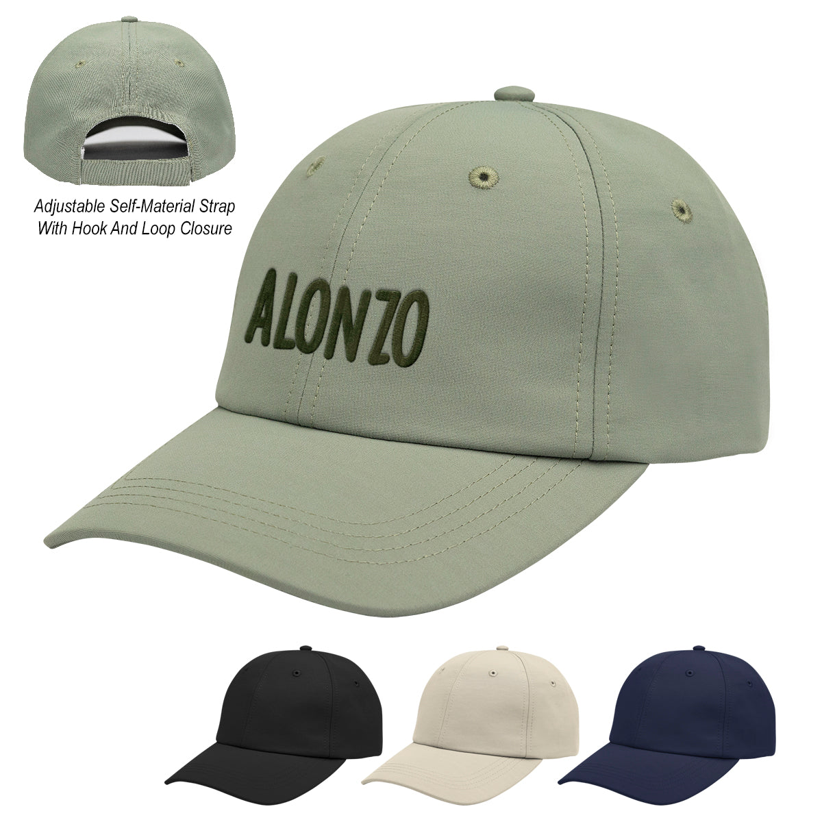 BLACK Rookie Recycled Performance Cap
