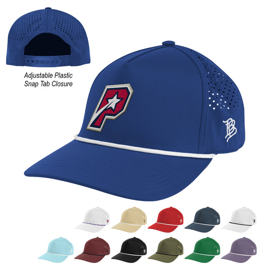 BLACK Branded Bills Bare Curved Rope Cap