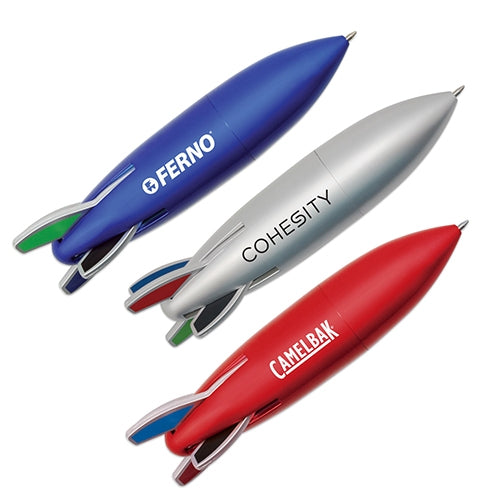 Blue Four Color Rocket Pen