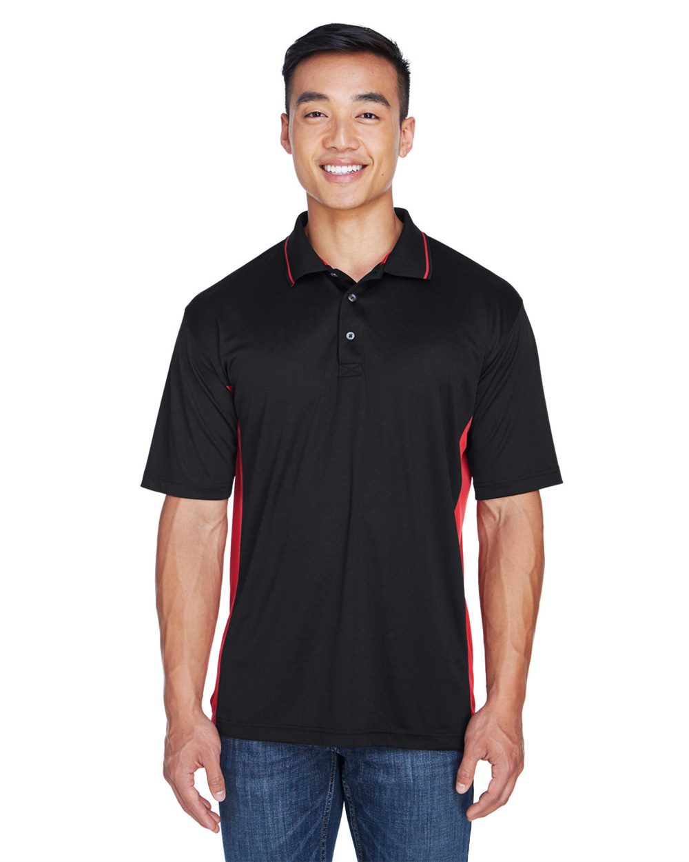 Men's Cool & Dry Sport Two-Tone Polo - 8406