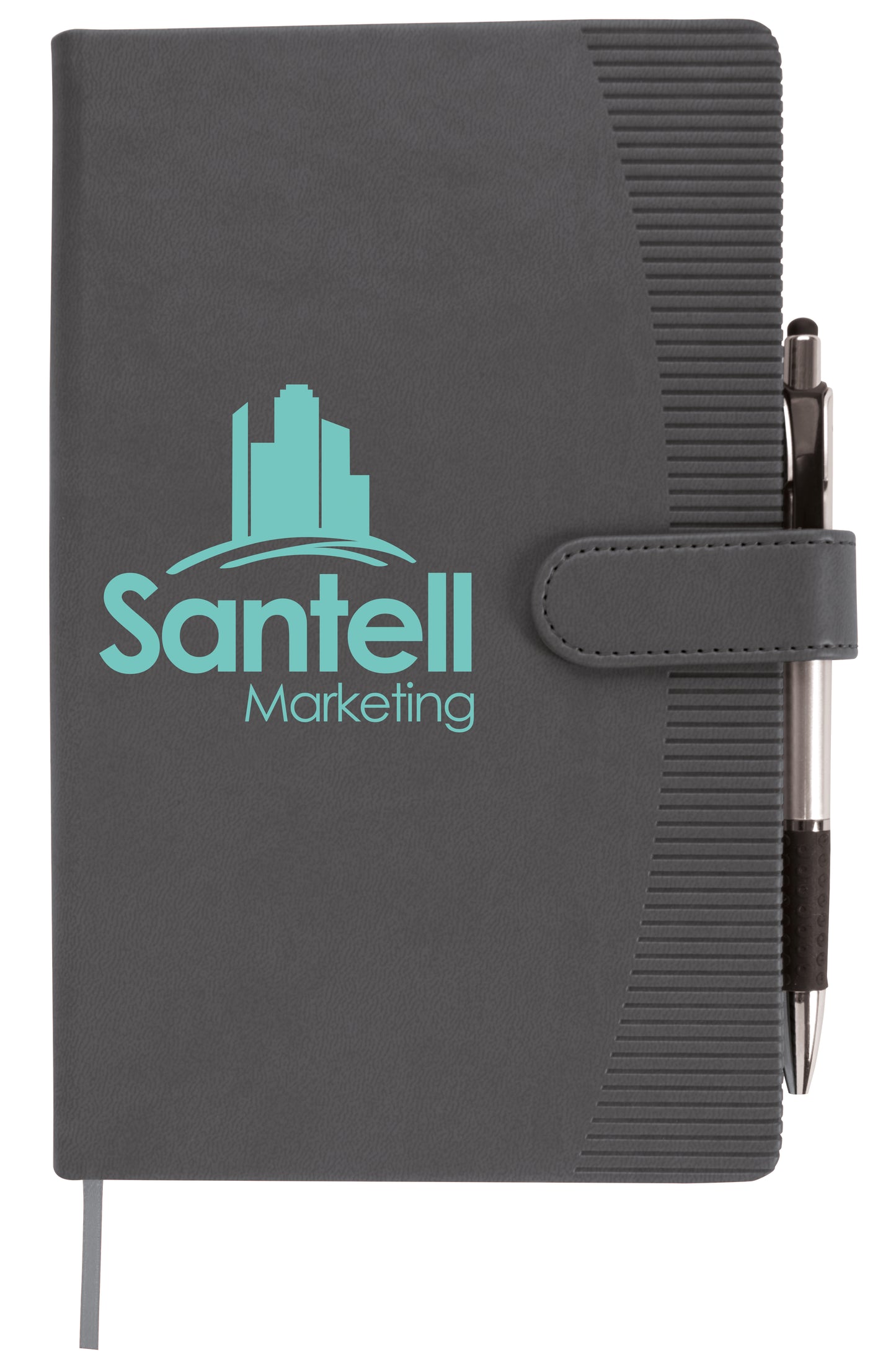 Good Value™ Striped Edge Journal