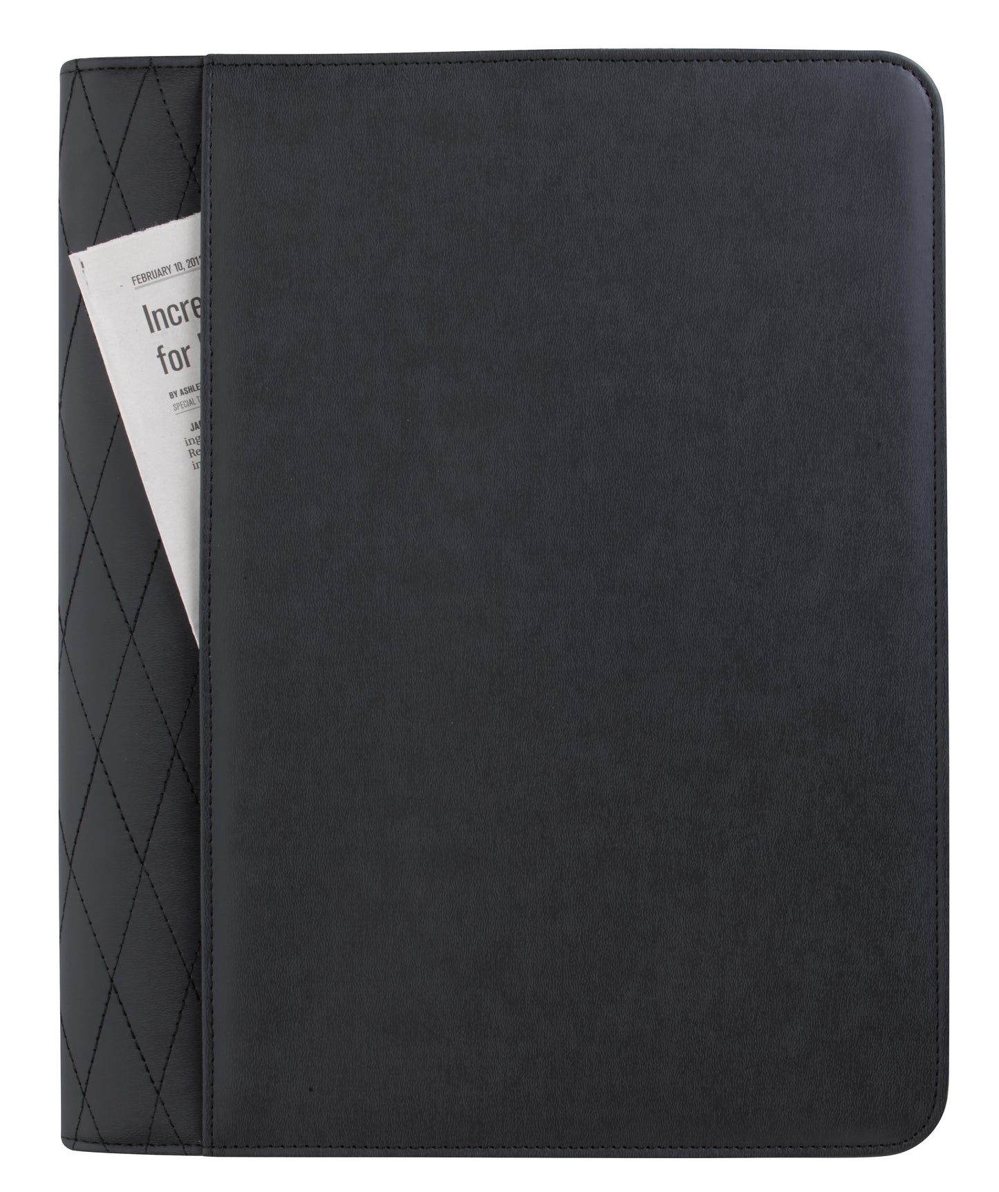 Stitch Zippered Padfolio