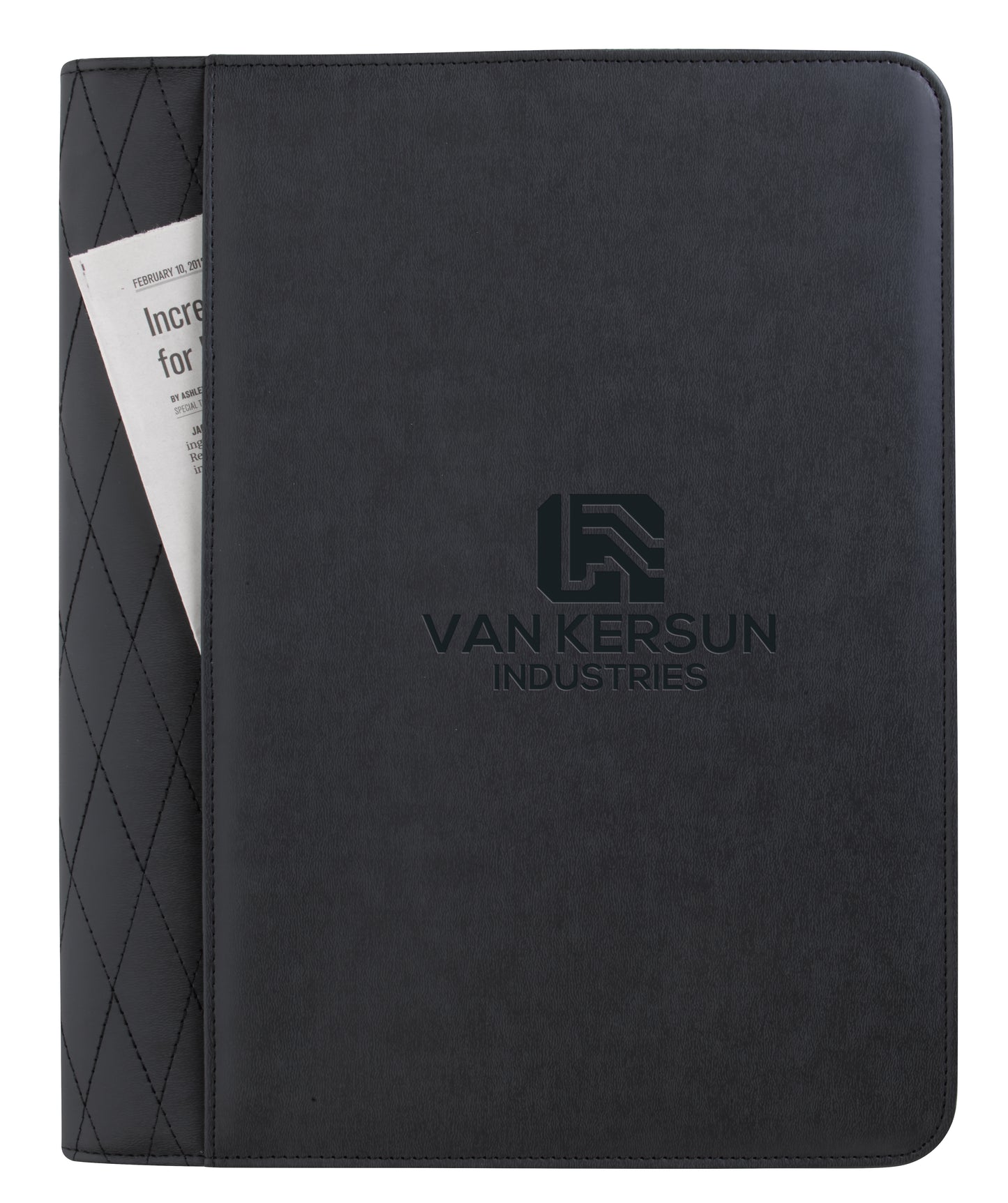 Stitch Zippered Padfolio