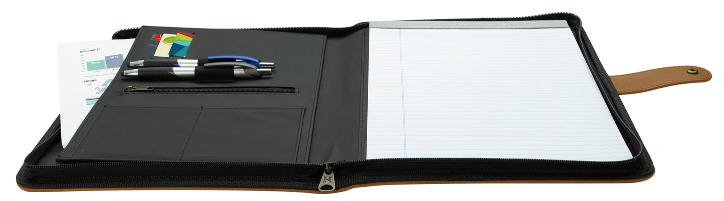KAPSTON® Natisino Zippered Padfolio