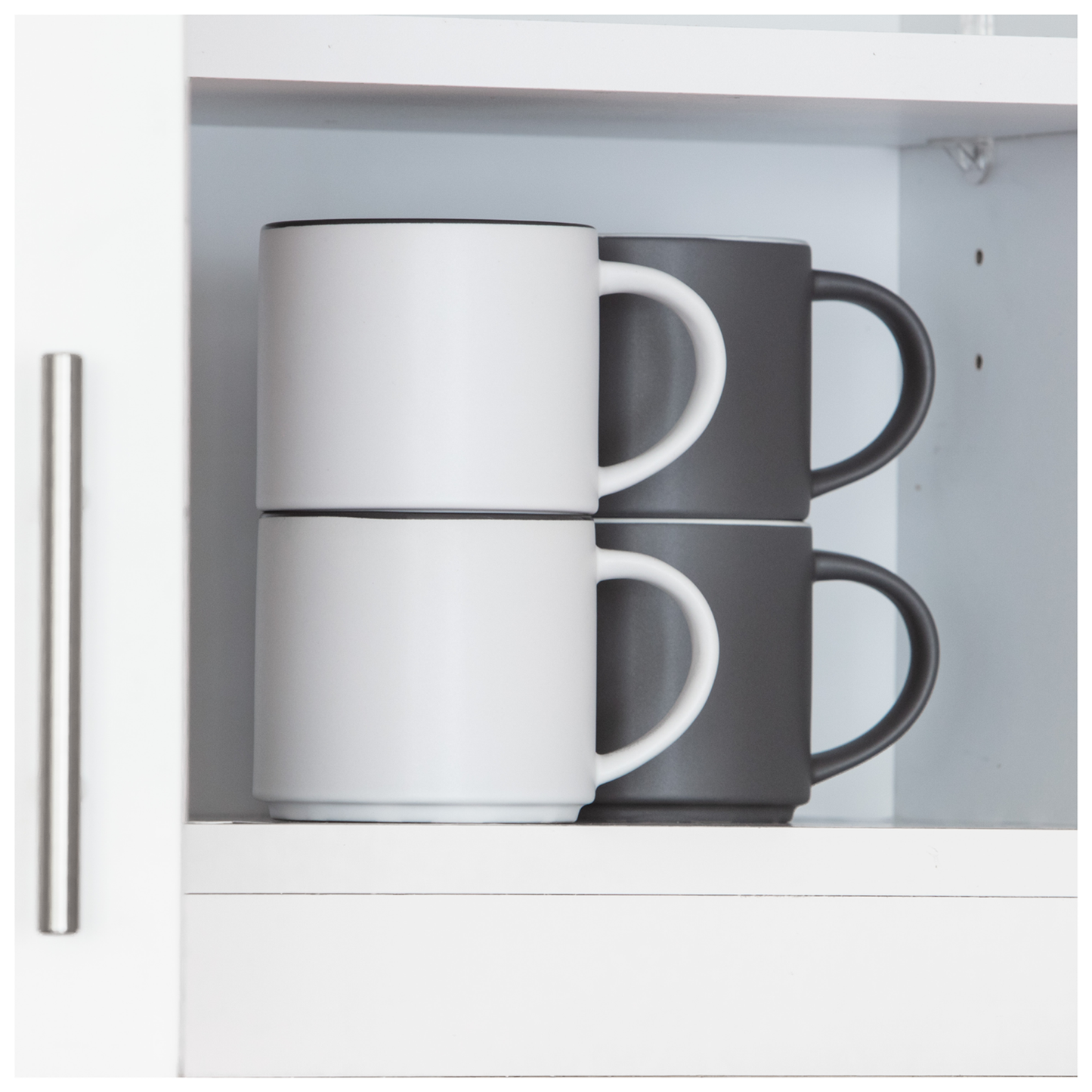 16 oz monaco mug - matte white