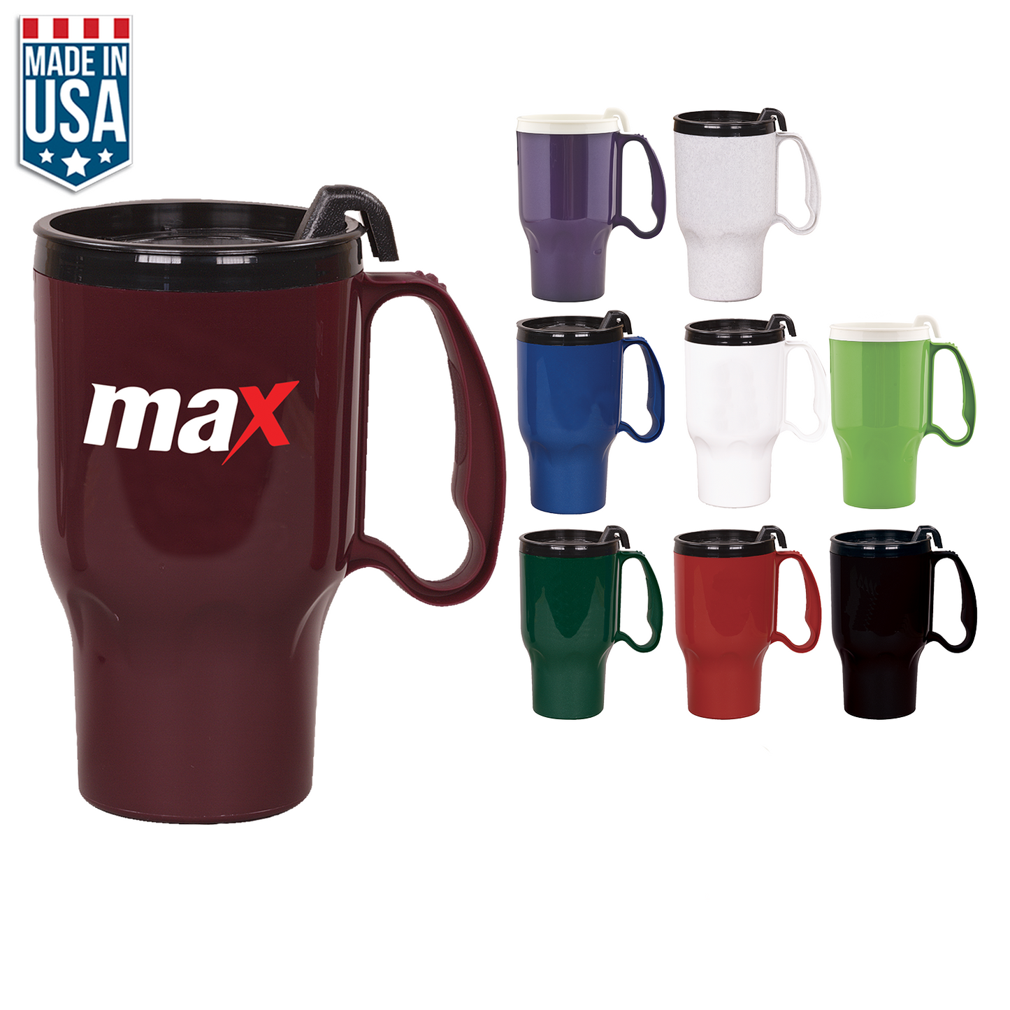 Blue 16 Oz Roadster Mug