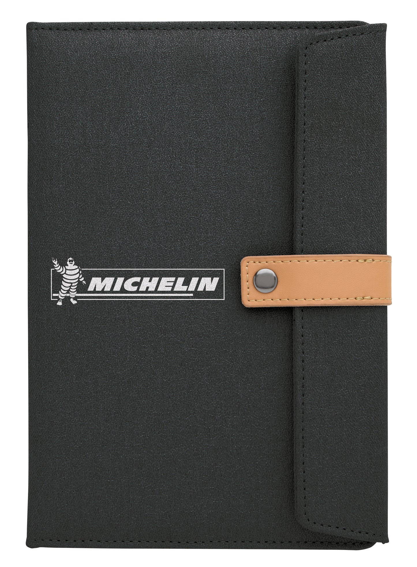 Good Value™ Two-Tone Journal with Leather Closure