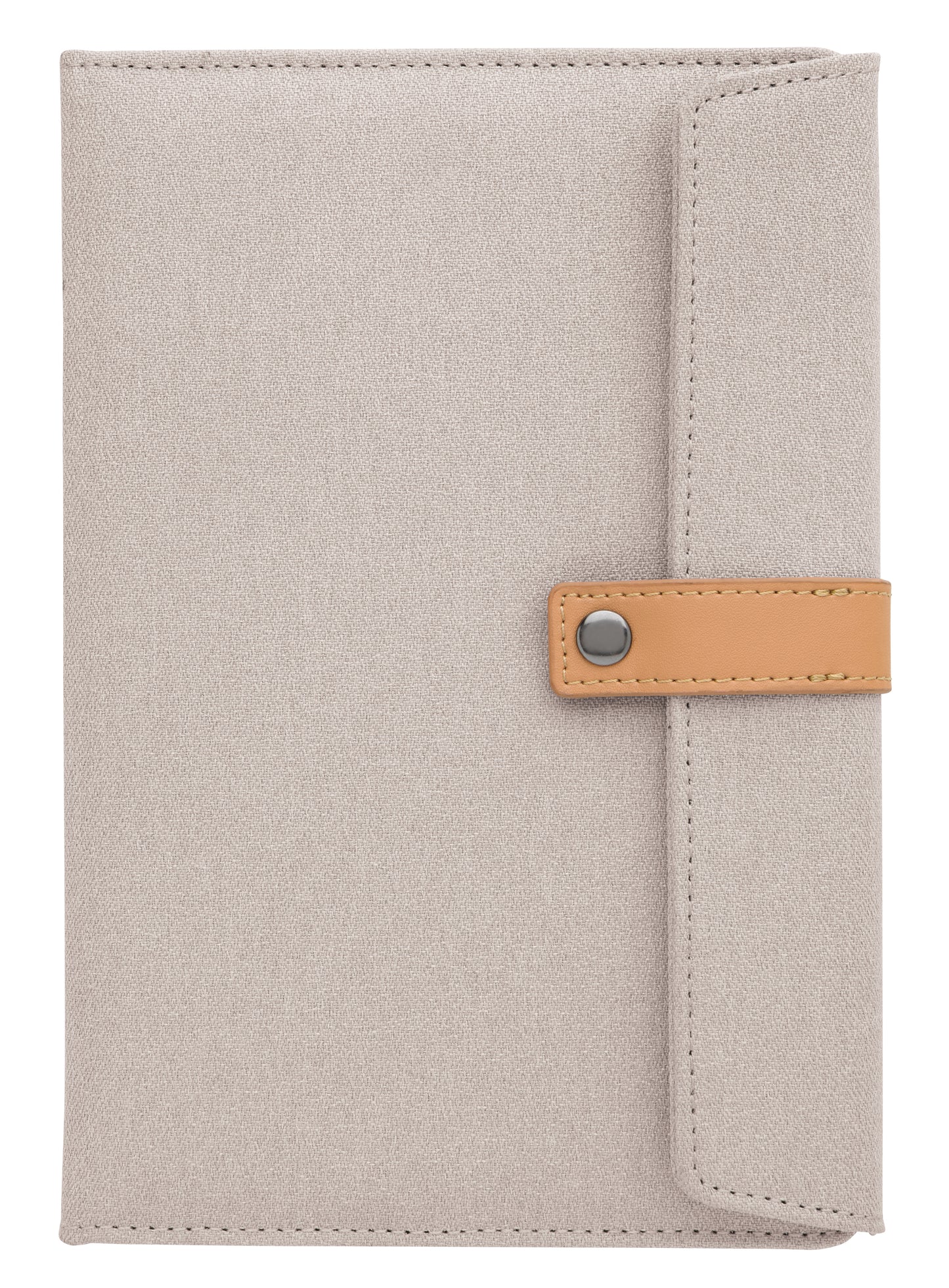 Good Value™ Two-Tone Journal with Leather Closure