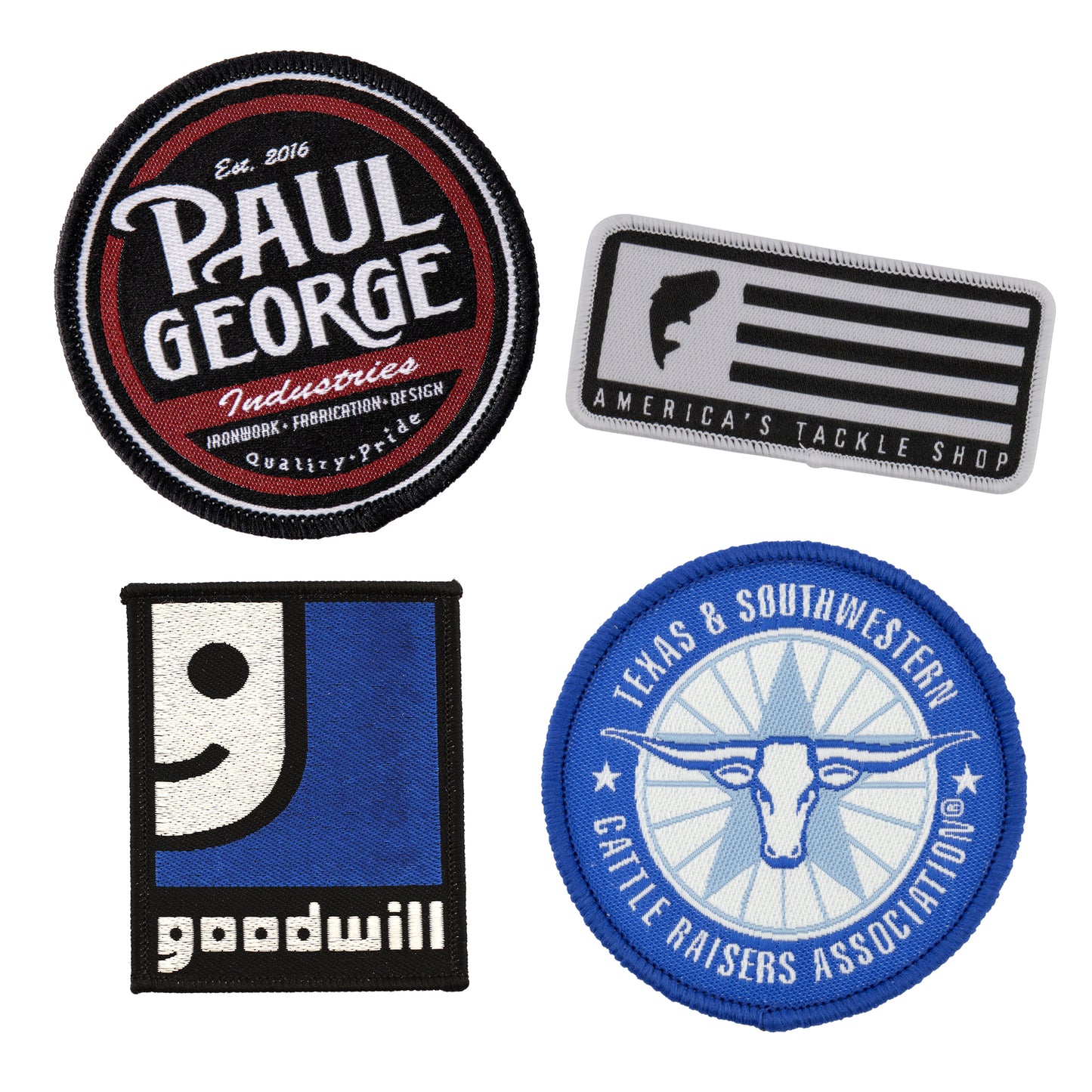 Custom Woven Patches (2-1/2")