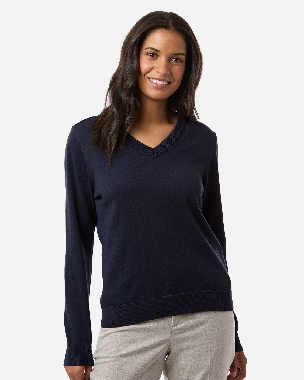 Women's New Classics V-Neck Sweater - DG445W
