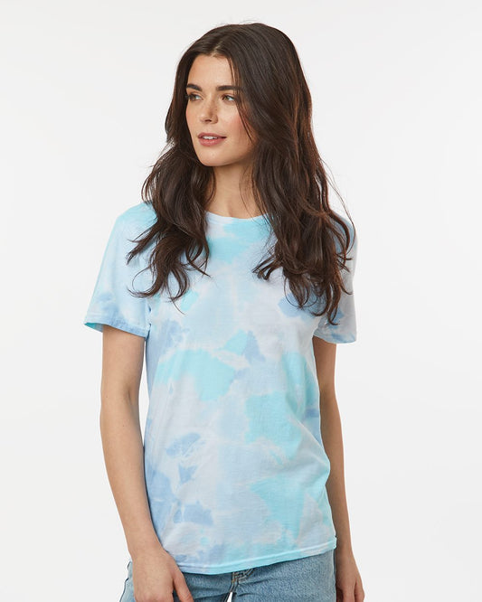Unisex Vintage Tie-Dyed T-Shirt - 1355
