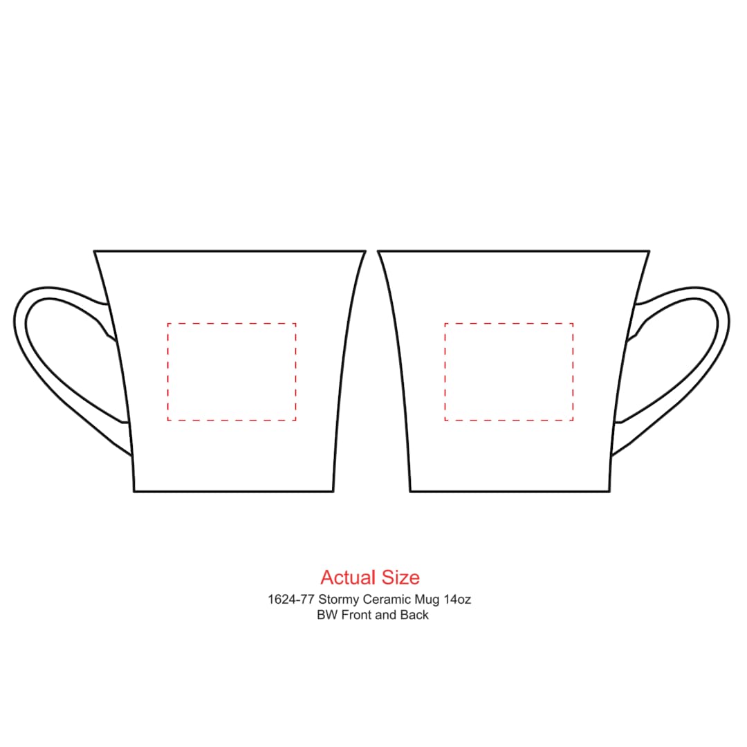 Stormy Ceramic Mug 12oz