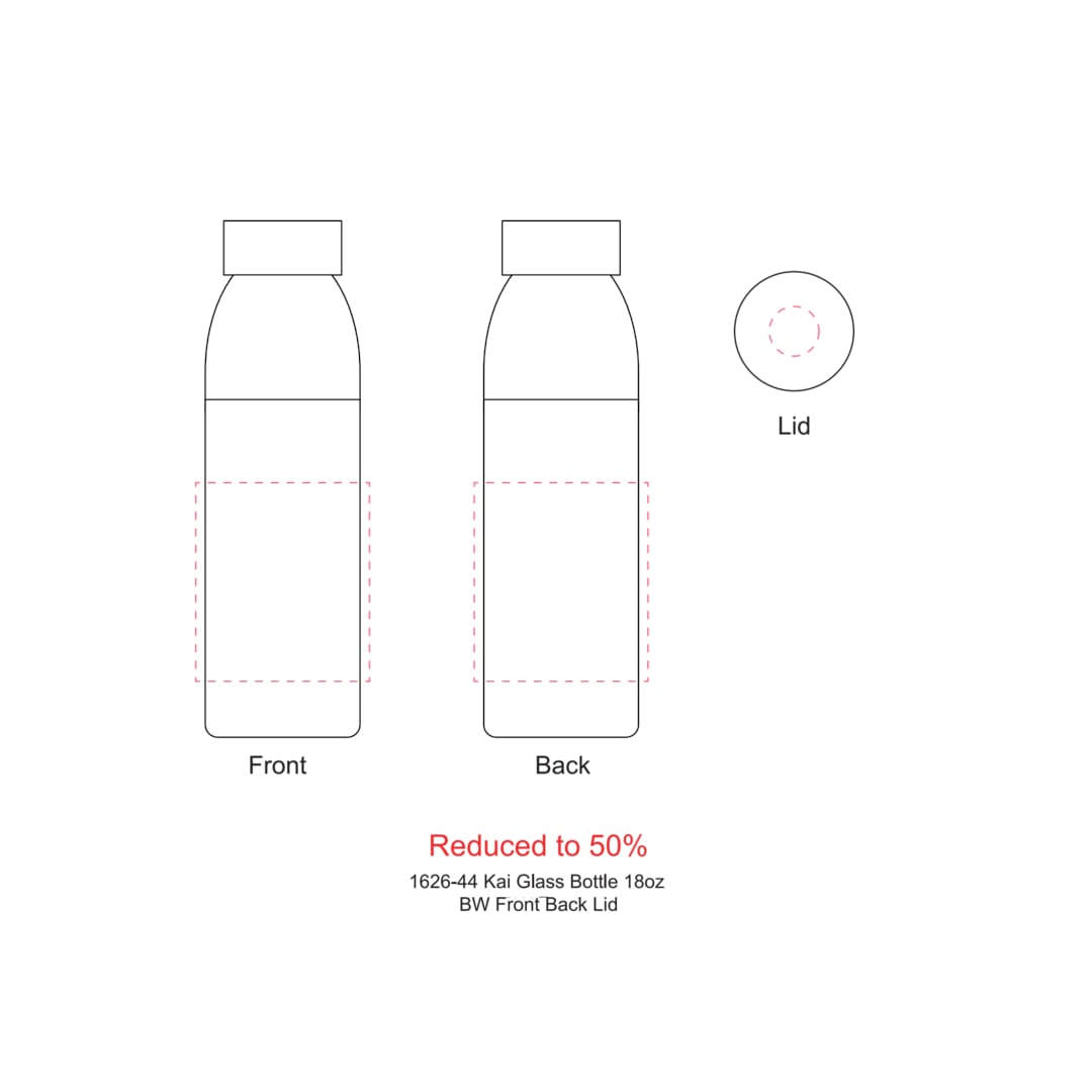 Kai Glass Bottle 18oz