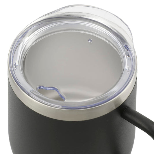 Front View of Black Brew Copper Vacuum Insulated Mug 12oz