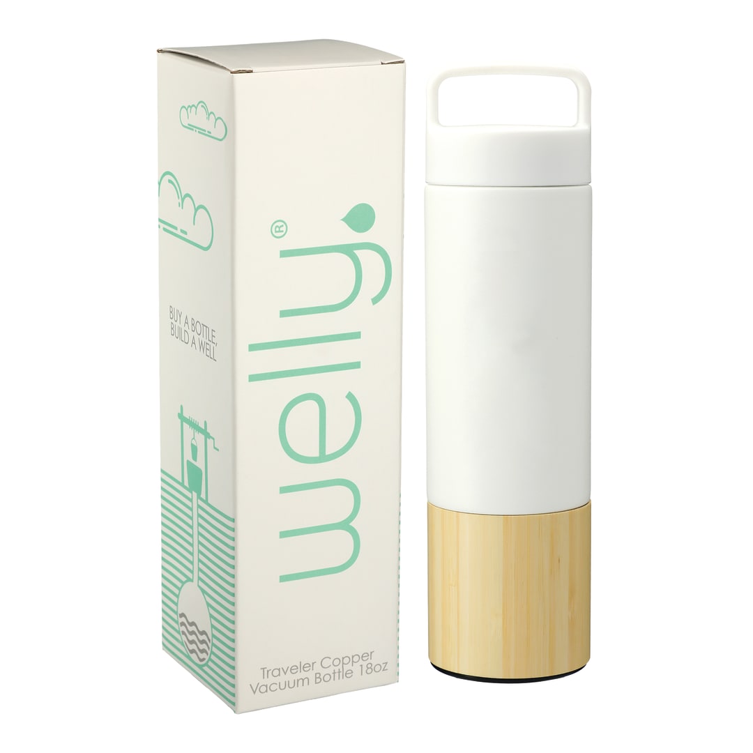 Welly® Traveler Copper Vacuum Bottle 18oz w/ GB