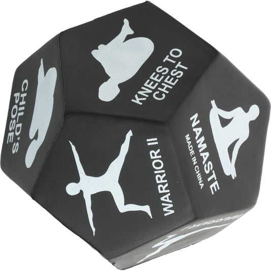 Black Yoga Dice