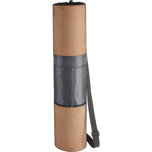 Front View of Natural Wellable™ Cork Yoga Mat (6mm)