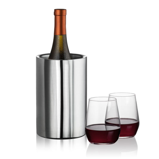 Jacobs Wine Cooler & Germain Stemless Wine