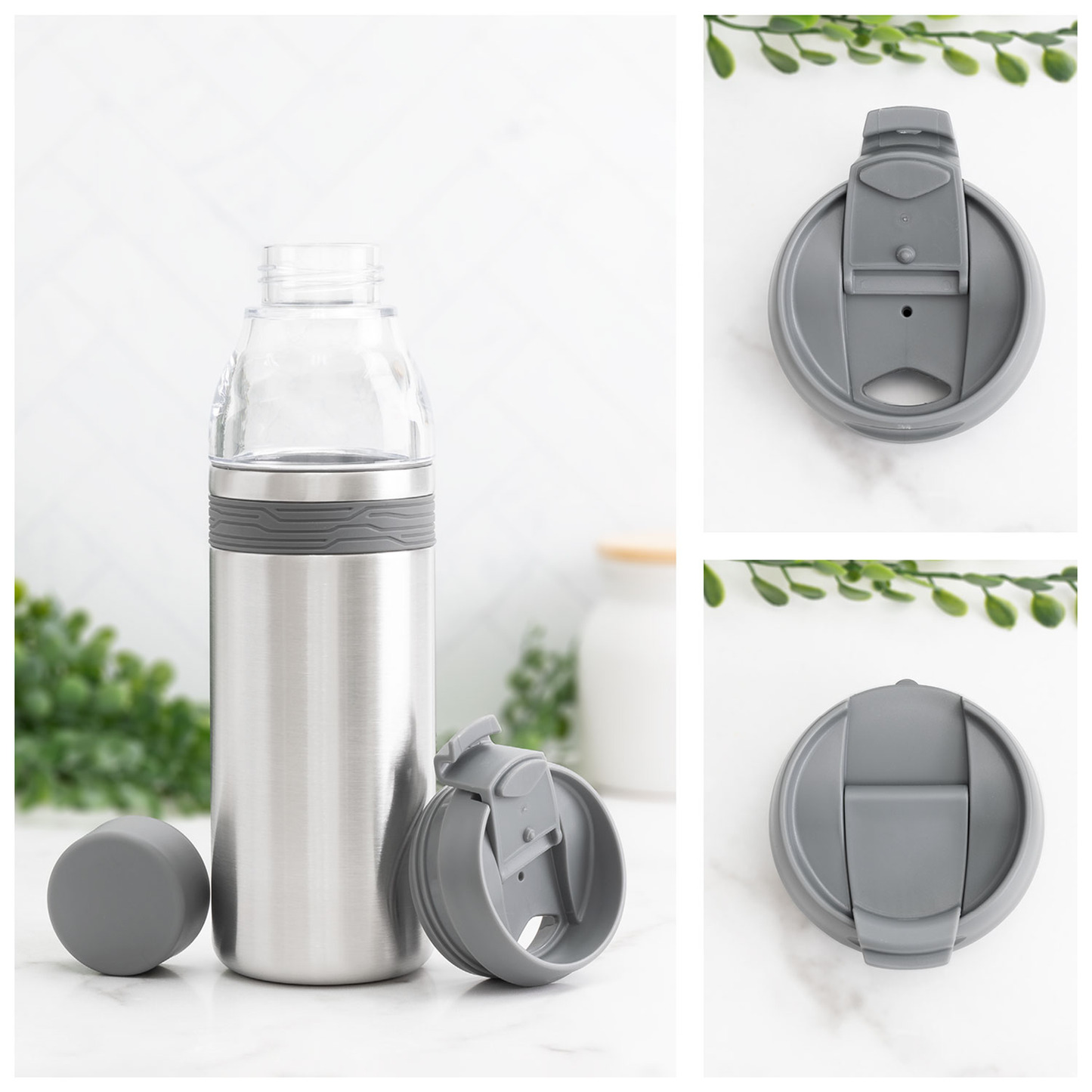 matte white 16.9 oz h2go orion - powder