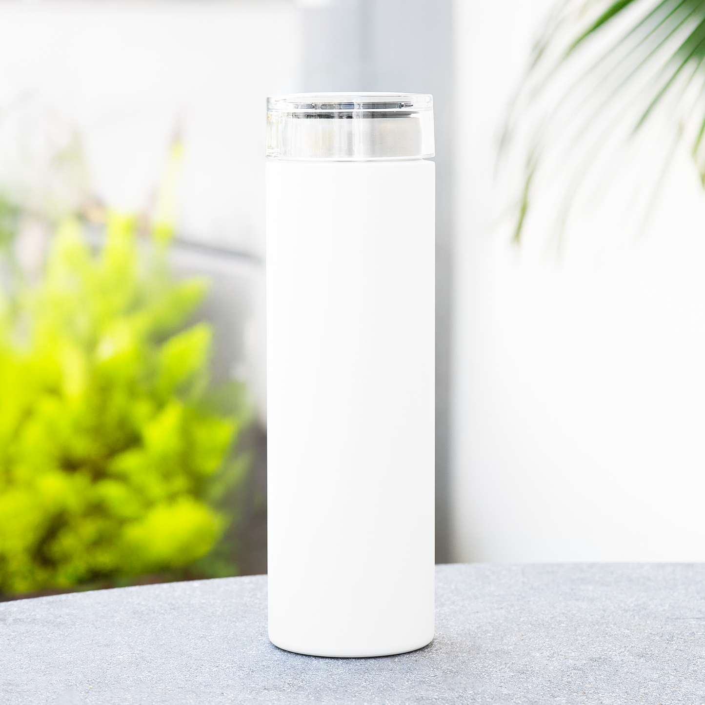 matte white 16.9 oz h2go rocket