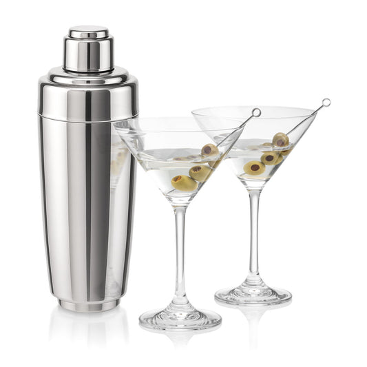 Pescara Shaker & Burlington Martini Set