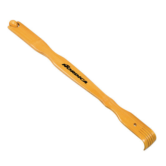 Wood Back Scratcher w/ Massaging Roller