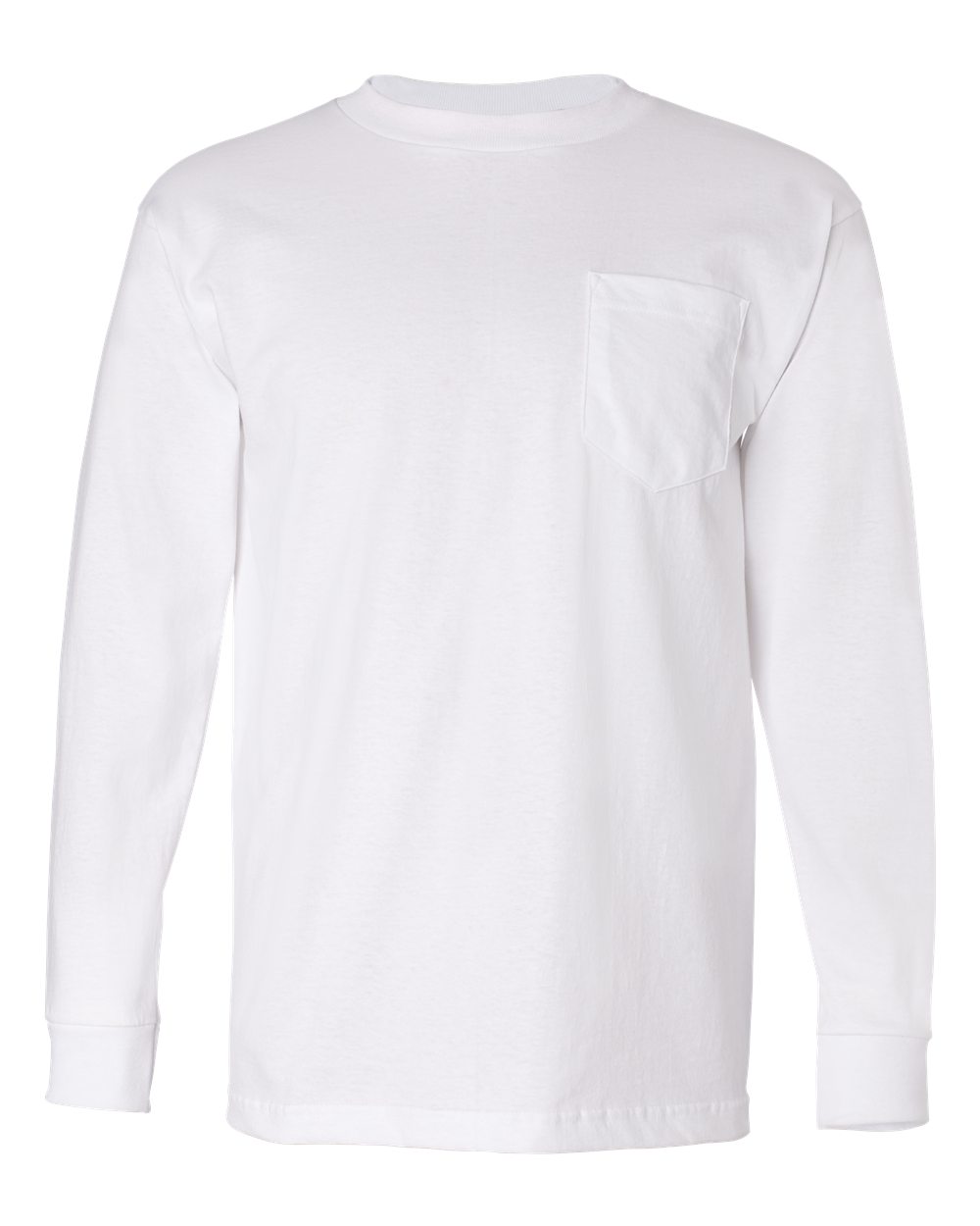 Unisex USA-Made Long Sleeve Pocket T-Shirt - 8100