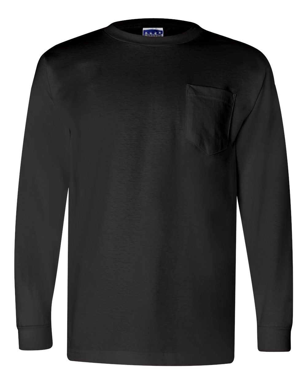 Unisex Union-Made Long Sleeve Pocket T-Shirt - 3055