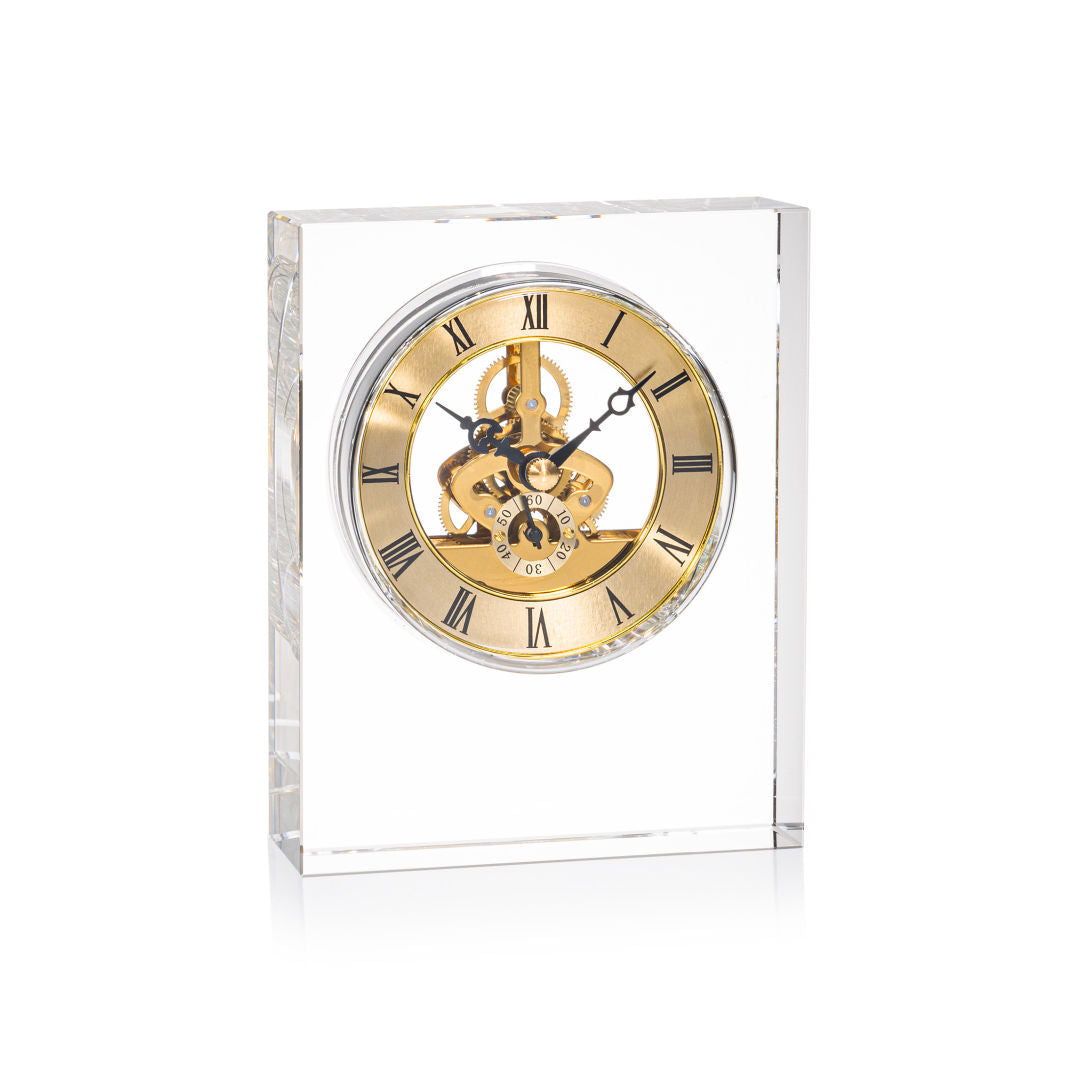 Ashland Clock - Gold Dial